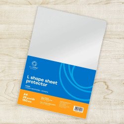 Genotherm `L` A4, 150 micron víztiszta Bluering® 25 db/csomag, L genotherm Bluering