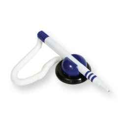 Ügyféltoll fehér-kék test fekvő Bluering® , írásszín kék Ügyféltoll Bluering