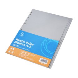 Regiszter műanyag A-Z Bluering® szürke Regiszter Bluering