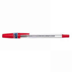 Golyóstoll 0,7mm, kupakos, N5200 Zebra, írásszín piros Golyóstoll Zebra