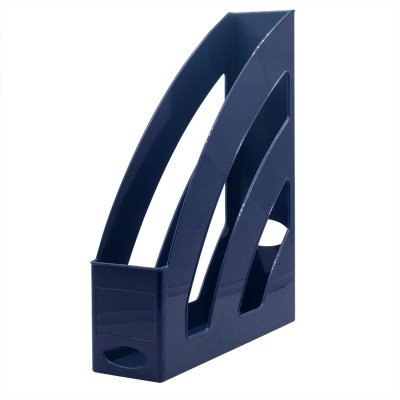 Iratpapucs 8cm, műanyag, 80x327x253mm, Bluering®, sötétkék Iratpapucs 8cm, műanyag, 80x327x253mm, Bluering®, sötétkék