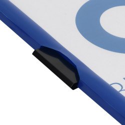 Gyorsfűző klip mappa A4, műanyag 60laphoz fém klippes Bluering® kék Gyorsfűző, klip mappa Bluering