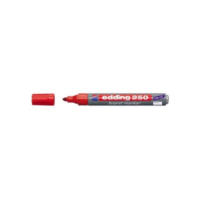 Táblamarker 1,5-3mm, kerek Edding 250 piros Táblamarker 1,5-3mm, kerek Edding 250 piros