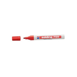 Lakkmarker 2-4mm, kerek Edding 750 piros Lakkmarker EDDING