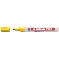 Lakkmarker 2-4mm, kerek Edding 750 sárga Lakkmarker EDDING