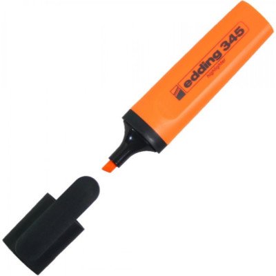 Szövegkiemelő 2-5mm, vágott Edding 345 narancs Szövegkiemelő 2-5mm, vágott Edding 345 narancs