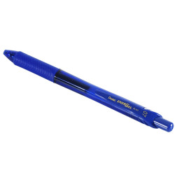 Rollertoll zselés golyóátmérő 0,7 mm, Pentel EnerGelX BL107-CX, írásszín kék Rollertoll PENTEL