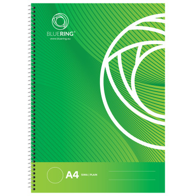 Spirálfüzet A4, 70lap, Bluering® sima Spirálfüzet A4, 70lap, Bluering® sima