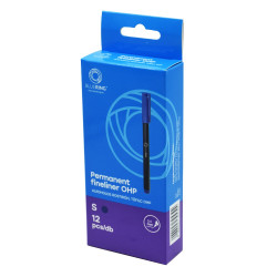 Rostirón, tűfilc alkoholos 0,4mm, OHP Bluering® S kék Tűfilc Bluering