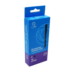 Rostirón, tűfilc alkoholos 0,5mm, OHP Bluering® F fekete Tűfilc Bluering