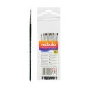 Ecset 2-es festett nyéllel 12 db/csomag, Nebulo