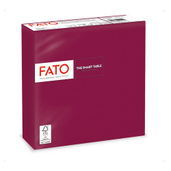 Szalvéta 2 rétegű 33 x 33 cm 50 lap/cs Fato Smart Table bordó_82621800 Szalvéták Fato
