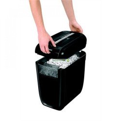 Iratmegsemmisítő, 10lap, konfetti vágás 4x40mm, Fellowes® Powershred 60Cs Iratmegsemmisítő gép Fellowes