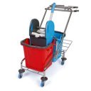Takarítókocsi króm vázas 2 x 25 liter CK760-T