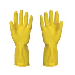Gumikesztyű L háztartási pár Safety First sárga Háztartási kesztyű Egyéb