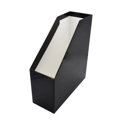 Iratpapucs 9cm, karton, lakkozott Bluering® fekete Iratpapucs 9cm, karton, lakkozott Bluering® fekete