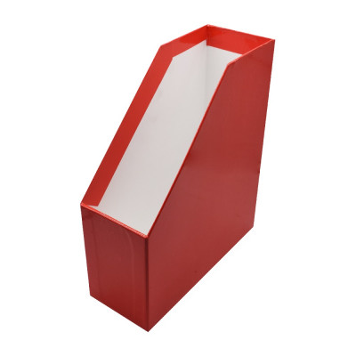 Iratpapucs 9cm, karton, lakkozott Bluering® piros Iratpapucs 9cm, karton, lakkozott Bluering® piros