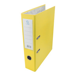 Iratrendező A4, 7,5cm,lapraszerelt, Bluering® Smart sárga Iratrendező Bluering