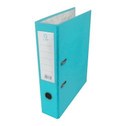 Iratrendező A4, 7,5cm,lapraszerelt, Bluering® Smart türkiz Iratrendező Bluering