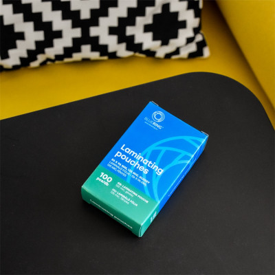 Lamináló fólia 56x96mm, 125 micron 100 db/doboz, Bluering® Lamináló fólia 56x96mm, 125 micron 100 db/doboz, Bluering®