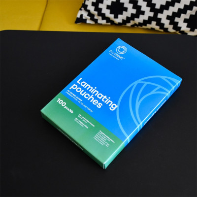 Lamináló fólia A5, 154x216mm, 125 micron 100 db/doboz, Bluering® Lamináló fólia A5, 154x216mm, 125 micron 100 db/doboz, Bluering®