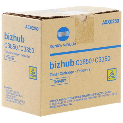 Minolta TNP48 toner yellow ORIGINAL