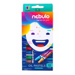 Kréta olajpasztell készlet, Nebulo, 12 klf. szín Kréta Nebulo