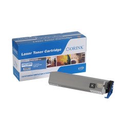 Oki C7100 toner black ORINK Toner kompatibilis Orink