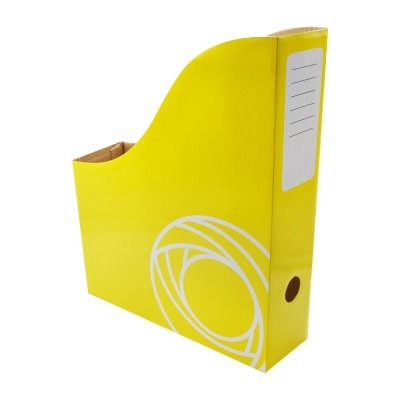 Iratpapucs 8cm, mikrohullámú karton Bluering®, sárga Iratpapucs 8cm, mikrohullámú karton Bluering®, sárga