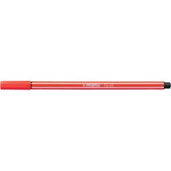 Rostirón, filctoll 1mm, M STABILO Pen 68 piros Filctoll Stabilo