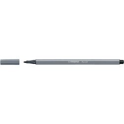 Rostirón, filctoll 1mm, M STABILO Pen 68 sötétszürke Filctoll Stabilo