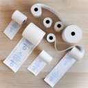 Hőpapír 110 mm széles 28fm hosszú, cséve 12mm, 5 tekercs/csomag, BPA mentes ( 110/50 ) nyomatlan