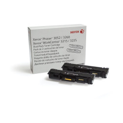 Xerox 3052/3260/3225 toner twinpack black ORIGINAL (106R02782) Toner original Xerox