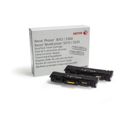 Xerox 3052/3260/3225 toner twinpack black ORIGINAL (106R02782) Toner original Xerox