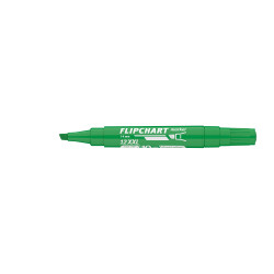Flipchart marker vízbázisú 1-4mm, vágott Artip 12XXL zöld Flipchart marker Ico