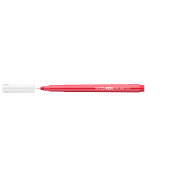 Rostirón, tűfilc vízbázisú, 0,5mm, kerek test, Tinten Pen Ico piros Tűfilc Ico