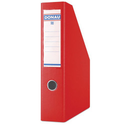 Iratpapucs 7,5cm,lapraszerelt, PP/karton, Donau, piros Iratpapucs Donau