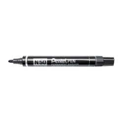 Alkoholos marker fém testű 4,3mm kerek hegyű N50-AE Pentel Extreme fekete Permanent marker PENTEL
