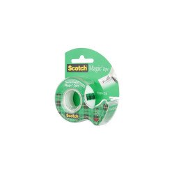 Ragasztószalag adagolón kézi 19mmx7,5 m Magic Tape 810 3M Scotch Ragasztószalag+adagoló 3M