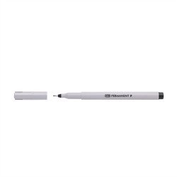 Alkoholos marker tűfilc 0,5mm, F tender fekete Permanent marker Egyéb