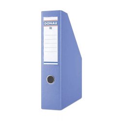 Iratpapucs 7,5cm,lapraszerelt, PP/karton, Donau, világoskék Iratpapucs Donau