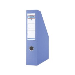 Iratpapucs 7,5cm,lapraszerelt, PP/karton, Donau, világoskék Iratpapucs Donau