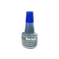 Bélyegzőfesték 30 ml, Fornax kék Bélyegző és kelléke Fornax