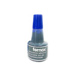 Bélyegzőfesték 30 ml, Fornax kék Bélyegző és kelléke Fornax