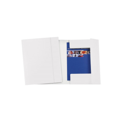 Gumis mappa A4, 600g. FC karton Fornax Glossy fehér Gumis mappa A4, 600g. FC karton Fornax Glossy fehér