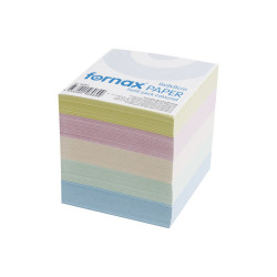 Kockatömb ragasztott, 9x9x9cm, Fornax pasztell Kockatömb Fornax