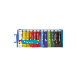 Tempera 12x12ml, készlet, Connect Tempera Connect
