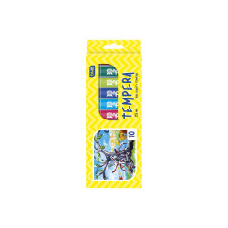 Tempera 10x7,5ml, készlet, Educa karton dobozban Tempera Educa