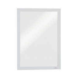 Infókeret A4, XXL csomag, 10 db/doboz, Durable Duraframe® fehér Bemutatótábla, mágneses info keret Durable