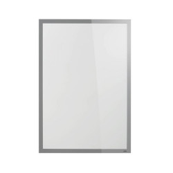 Infókeret 50x70, Durable Duraframe Poster Sun ezüst Bemutatótábla, mágneses info keret Durable